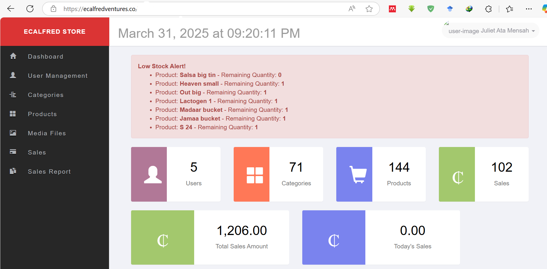 Project Management System