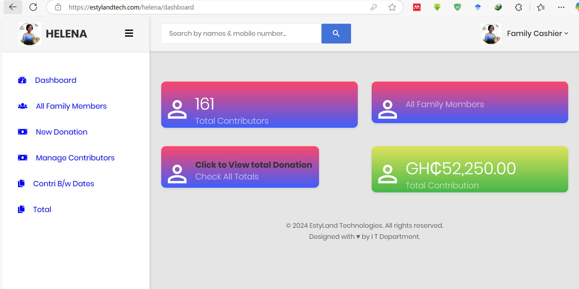 Project Management System
